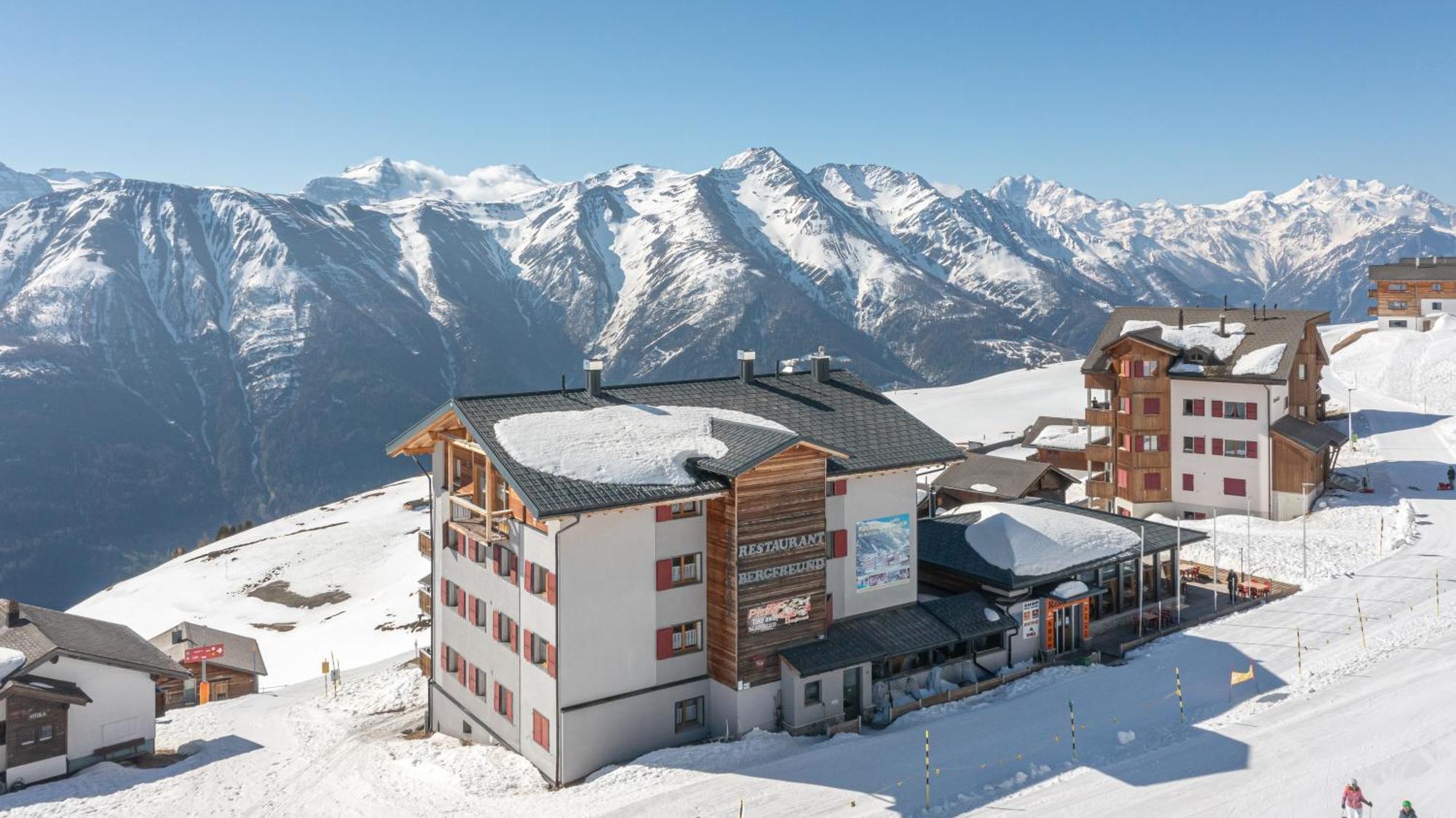 Appartmenthaus Bergfreund Fiesch Exteriör bild