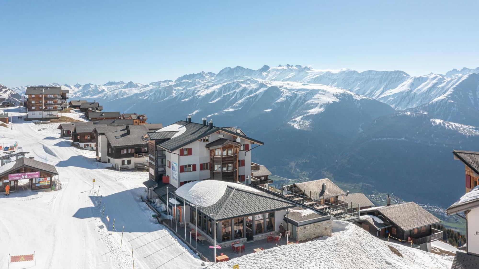 Appartmenthaus Bergfreund Fiesch Exteriör bild