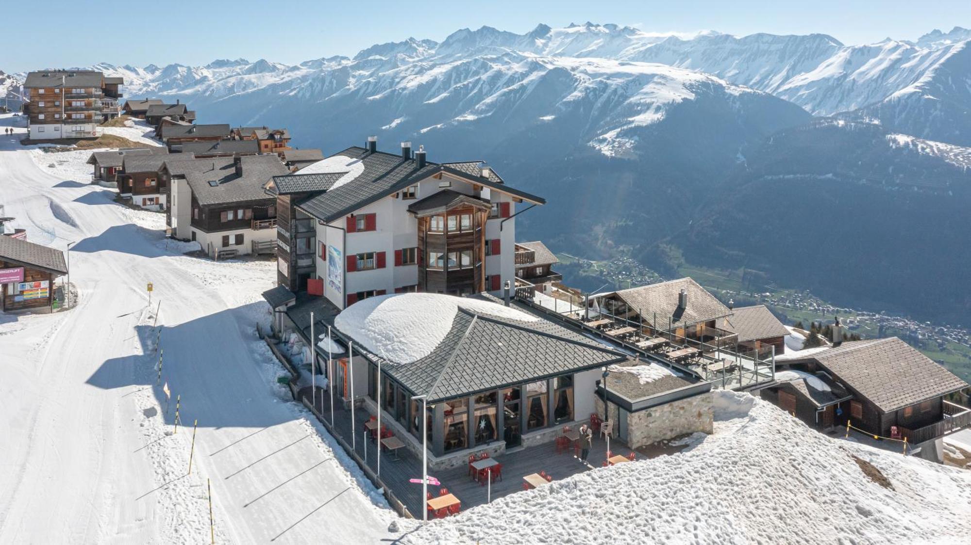 Appartmenthaus Bergfreund Fiesch Exteriör bild