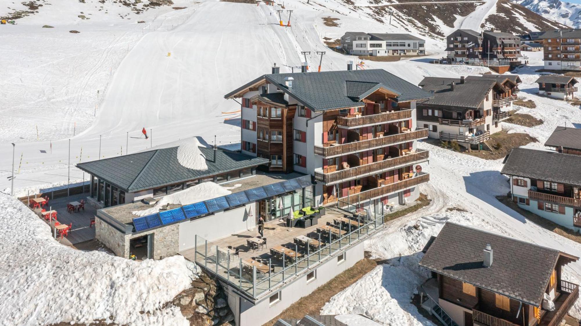 Appartmenthaus Bergfreund Fiesch Exteriör bild