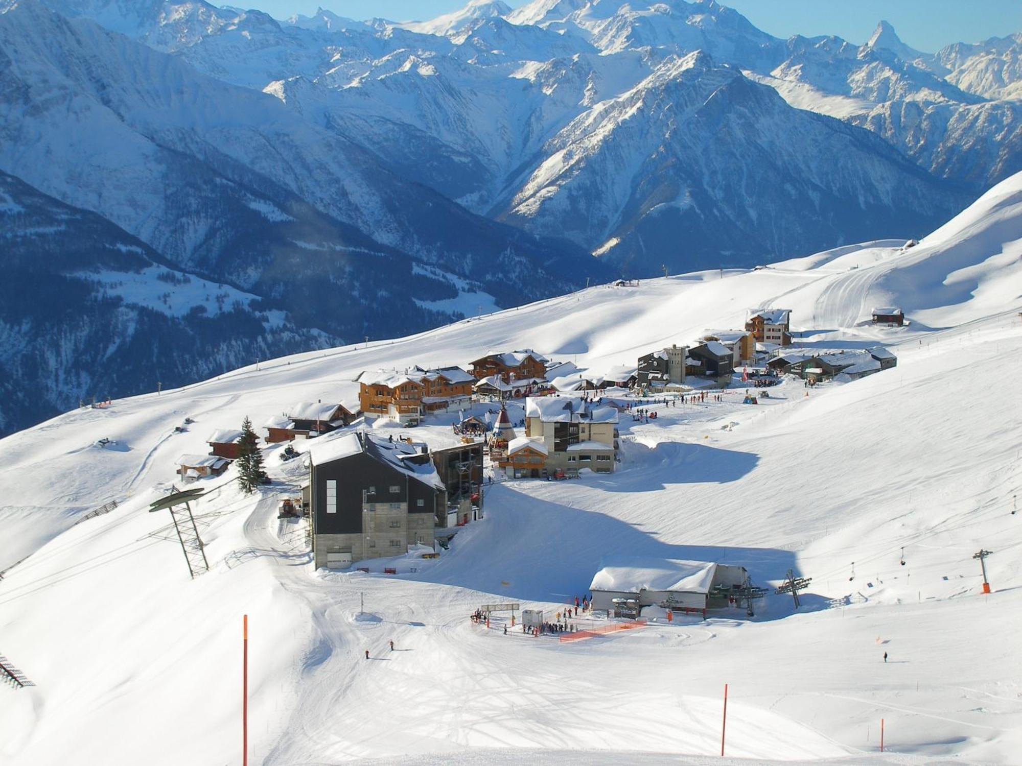 Appartmenthaus Bergfreund Fiesch Exteriör bild