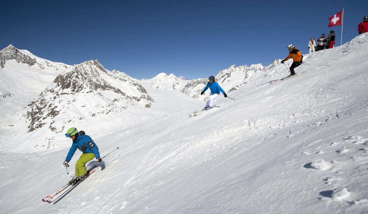 Appartmenthaus Bergfreund Fiesch Exteriör bild